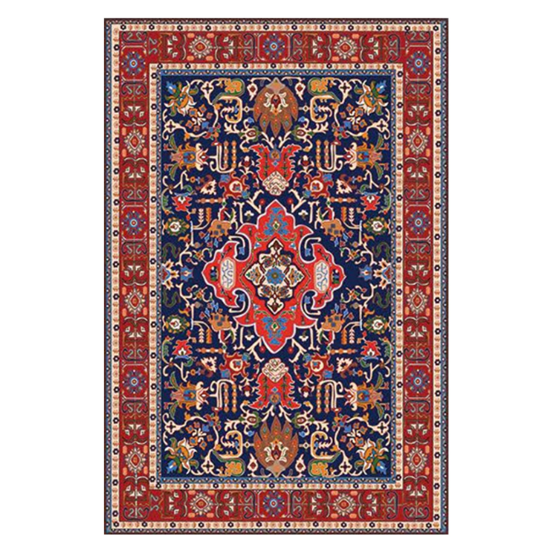 فرش مخمل نادی طرح سنتی کد o131 