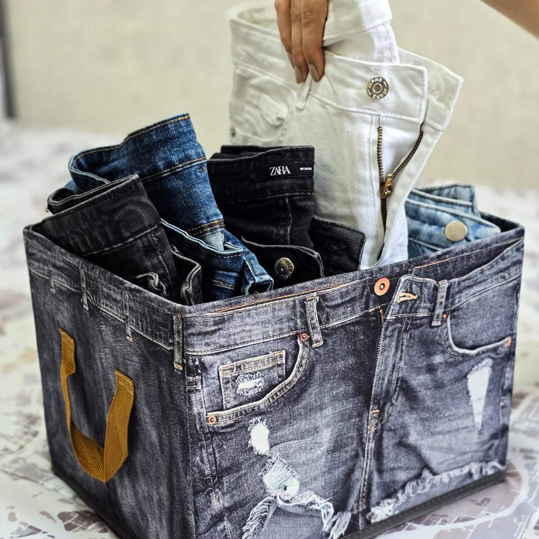 باکس نظم دهنده لباس و شلوار مدل Jeana Box مای هوم