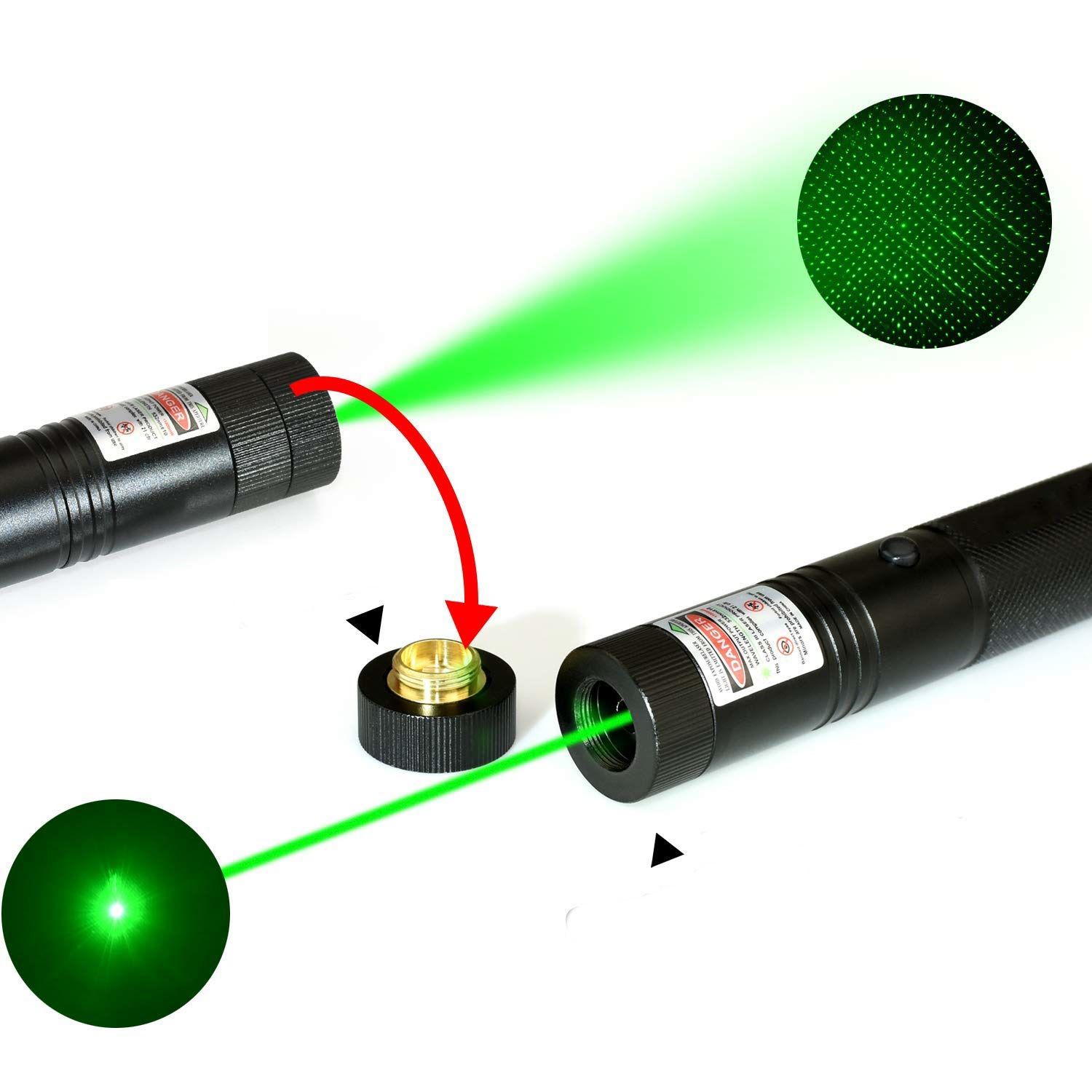 لیزر پوینتر حرارتی مدل Laser 303 با برد 12 کیلومتر